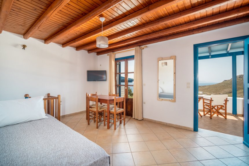 Two floor apartment with an internal stairway